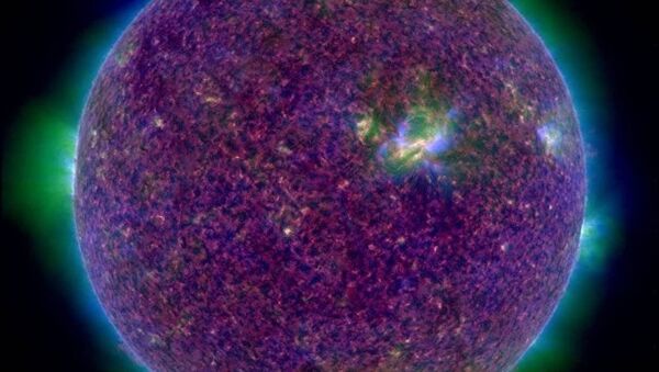 NASA發佈在極紫外線下拍攝的新太陽照片 - 俄羅斯衛星通訊社