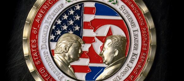 白宫为即将举行的特金会发行纪念币 - 俄罗斯卫星通讯社