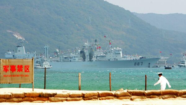 Chinese naval base in Sanya, southern China's Hainan island - 俄罗斯卫星通讯社