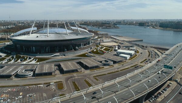 Стадион Санкт-Петербург - 俄罗斯卫星通讯社