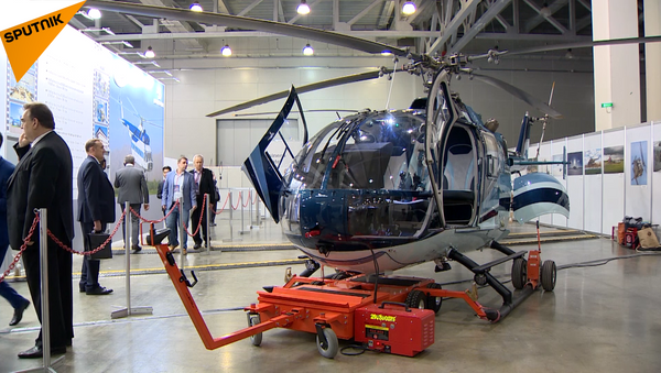 最新直升機產品亮相俄羅斯直博會 - 俄羅斯衛星通訊社