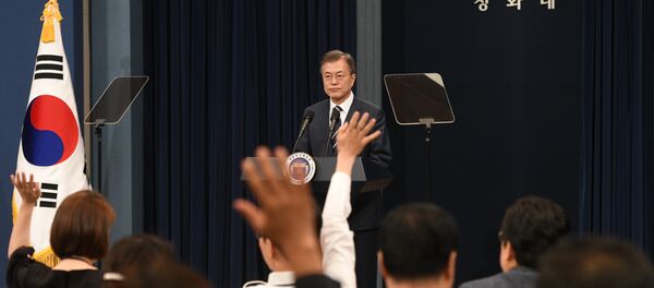 韓國總統文在寅 - 俄羅斯衛星通訊社