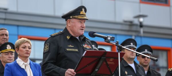 俄海军总司令弗拉基米尔·科罗廖夫 - 俄罗斯卫星通讯社