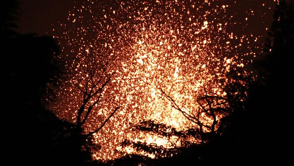 Извержение вулкана Килауэа на Гавайях - 俄羅斯衛星通訊社