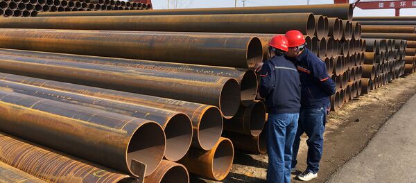 中国商务部:对原产于美国和欧盟的部分无缝钢管继续征收反倾销税 中国商务部:对原产于美国和欧盟的部分无缝钢管继续征收反倾销税 - 俄罗斯卫星通讯社