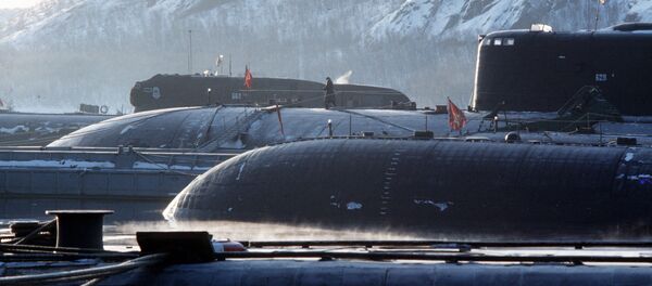 База атомных подводных лодок Северного флота - 俄罗斯卫星通讯社