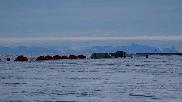 Лагерь экспедиции на Южном Полюсе - 俄羅斯衛星通訊社