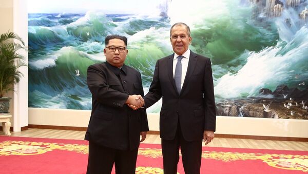 消息人士：俄外长与金正恩在平壤会晤 - 俄罗斯卫星通讯社