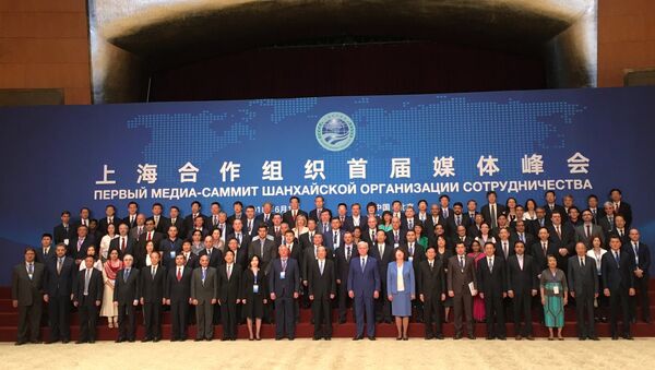 俄羅斯衛星通訊社和廣播電台出席北京上合組織媒體峰會 - 俄羅斯衛星通訊社