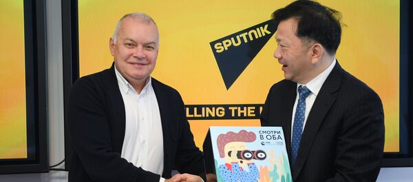 今日俄羅斯通訊社總經理與中國中央廣播電視總台台長探討擴大俄中媒體合作 - 俄羅斯衛星通訊社