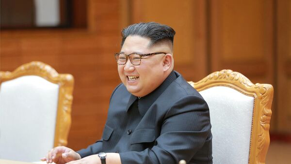 North Korean leader Kim Jong Un - 俄罗斯卫星通讯社