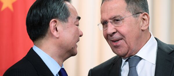 拉夫罗夫与王毅 - 俄罗斯卫星通讯社