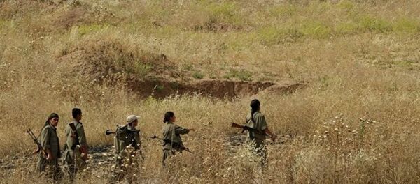 庫爾德工人黨戰士 - 俄羅斯衛星通訊社