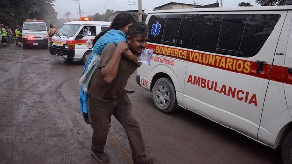危地馬拉救護車（資料圖片） - 俄羅斯衛星通訊社
