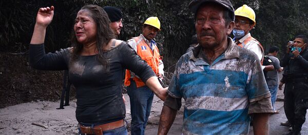 危地马拉火山喷发 - 俄罗斯卫星通讯社