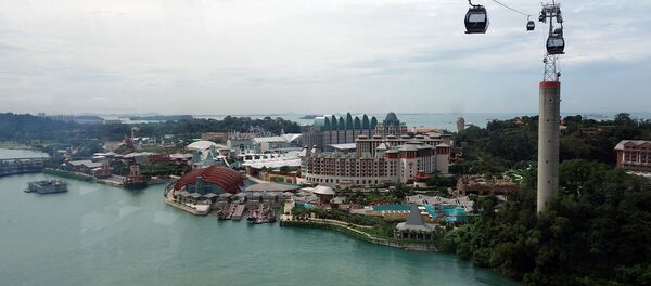 聖淘沙島 - 俄羅斯衛星通訊社