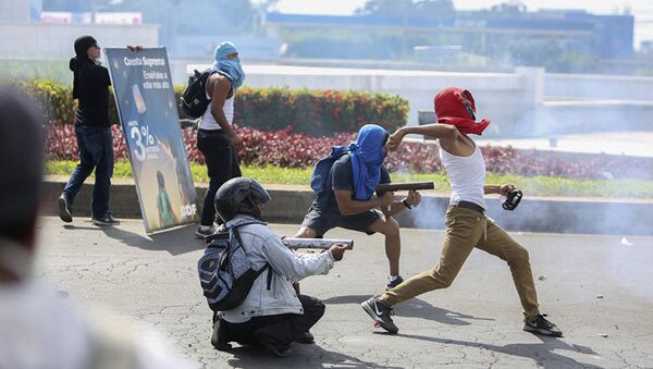 尼加拉瓜抗議活動 - 俄羅斯衛星通訊社