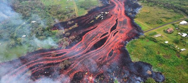 专家揭示掉入火山熔岩的后果 - 俄罗斯卫星通讯社