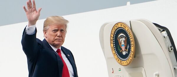 美国总统唐纳德•特朗普的专机（空军一号） - 俄罗斯卫星通讯社