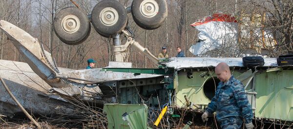 波蘭稱在卡欽斯基所乘專機的殘骸中發現炸藥痕跡 波蘭稱在卡欽斯基所乘專機的殘骸中發現炸藥痕跡 - 俄羅斯衛星通訊社