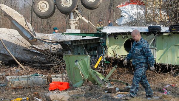 波兰称在卡钦斯基所乘专机的残骸中发现炸药痕迹 - 俄罗斯卫星通讯社