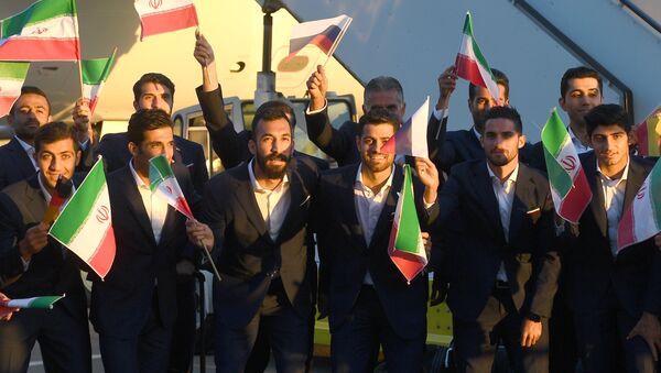 伊朗队成为第一支抵达俄罗斯的2018年世界杯参赛球队 - 俄罗斯卫星通讯社