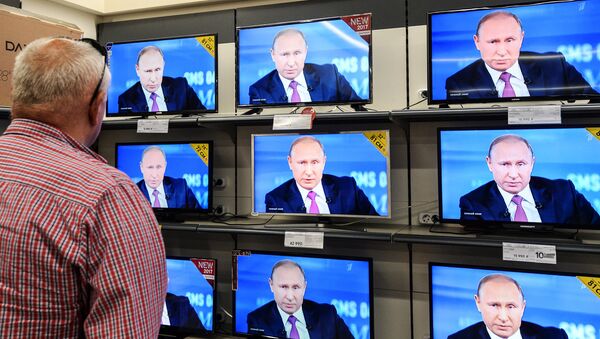 调查：约580万俄罗斯人观看“与普京直播连线” - 俄罗斯卫星通讯社