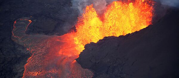 美夏威夷州基拉韦厄火山熔岩喷发 美夏威夷州基拉韦厄火山熔岩喷发 - 俄罗斯卫星通讯社