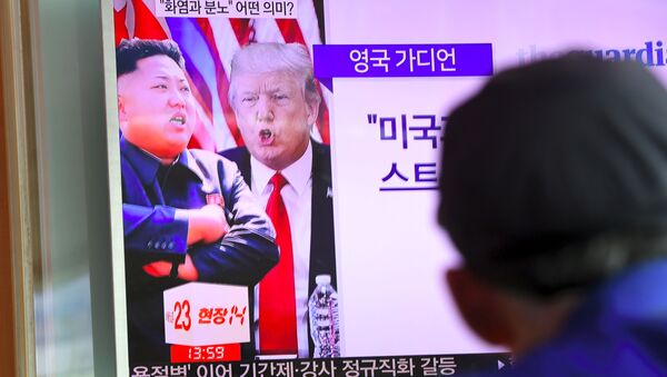 特朗普怀疑中国阻碍美国解决朝鲜问题 - 俄罗斯卫星通讯社