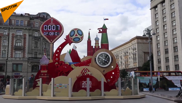 莫斯科洋溢著“世界杯”氣息 - 俄羅斯衛星通訊社