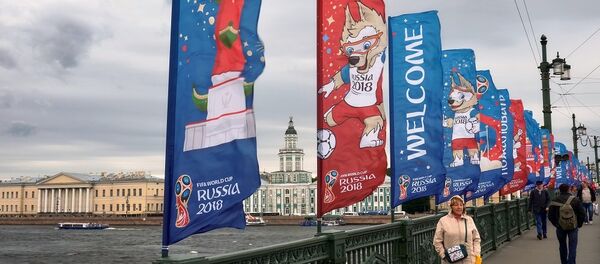 Санкт-Петербург накануне проведения Чемпионата мира по футболу Санкт-Петербург накануне проведения Чемпионата мира по футболу - 俄罗斯卫星通讯社