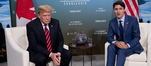 民調：美國人在美加貿易爭端上對特魯多的信任度超過特朗普支持率 - 俄羅斯衛星通訊社