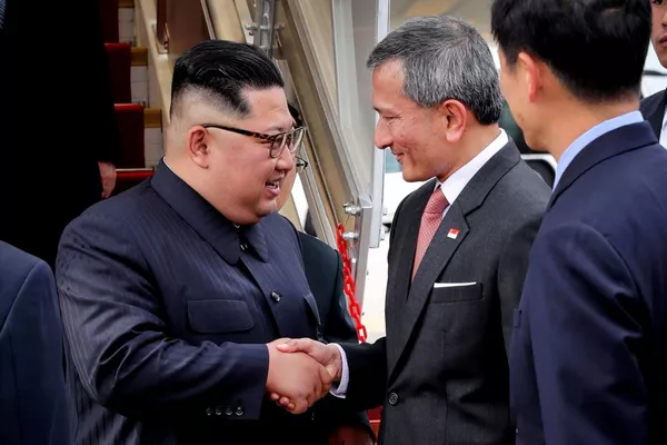 特朗普和金正恩抵達新加坡 特朗普和金正恩抵達新加坡 - 俄羅斯衛星通訊社