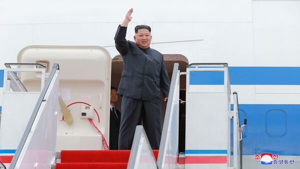 Лидер Ким Чен Ын до вылета в Сингапур - 俄羅斯衛星通訊社