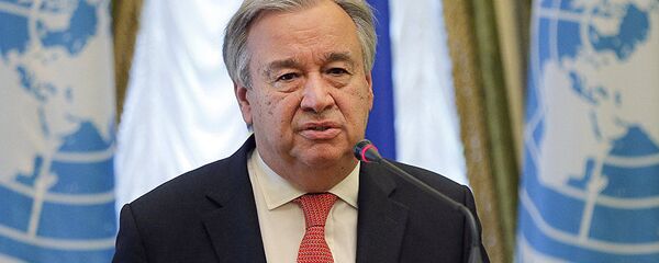 联合国秘书长安东尼奥·古特雷斯 - 俄罗斯卫星通讯社