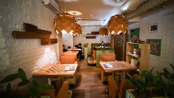 Ukrop素食餐廳 - 俄羅斯衛星通訊社