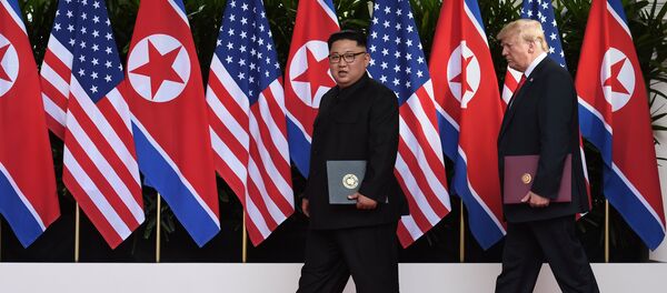 特朗普称明年将再次会晤金正恩 - 俄罗斯卫星通讯社