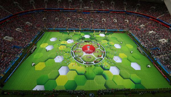 俄罗斯世界杯足球赛正式开幕 - 俄罗斯卫星通讯社