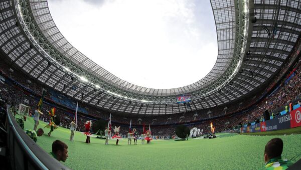 Церемония открытия чемпионата мира по футболу 2018 на стадионе Лужники - 俄羅斯衛星通訊社