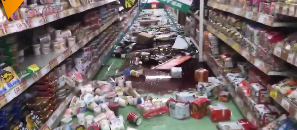 日本发生地震 - 俄罗斯卫星通讯社