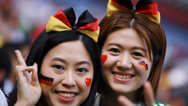 已有10萬中國球迷來俄觀看世界杯足球賽 - 俄羅斯衛星通訊社