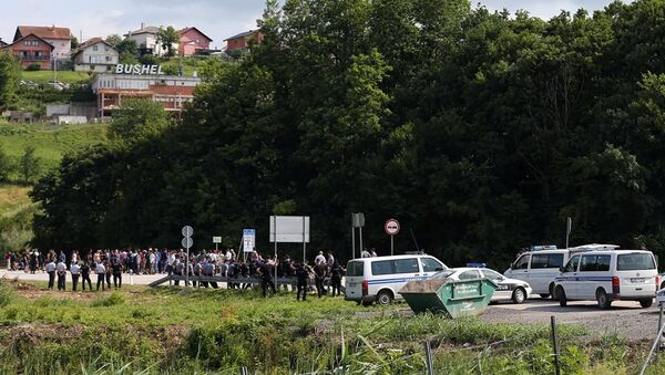 克羅地亞與波黑警方在邊界處攔截下百名移民 - 俄羅斯衛星通訊社