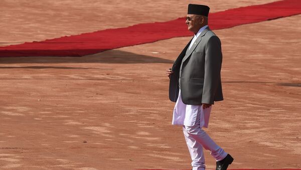Nepal's Prime Minister K.P. Sharma Oli - 俄羅斯衛星通訊社
