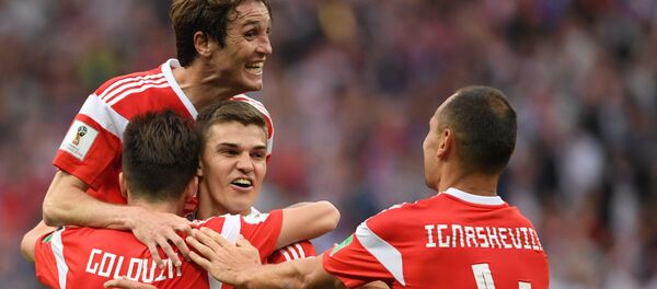 普京祝俄國足在接下來的比賽中取得勝利 - 俄羅斯衛星通訊社