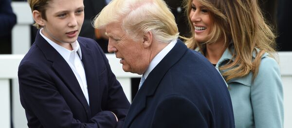 特朗普儿子遭人威胁并称要将其抢走并关起来 - 俄罗斯卫星通讯社