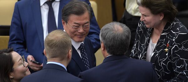 韓國總統文在寅 - 俄羅斯衛星通訊社