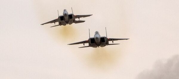 Истребители F-15 ВВС Израиля - 俄羅斯衛星通訊社