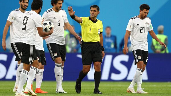 埃及足协将投诉埃及队与俄罗斯队小组赛裁判组 - 俄罗斯卫星通讯社