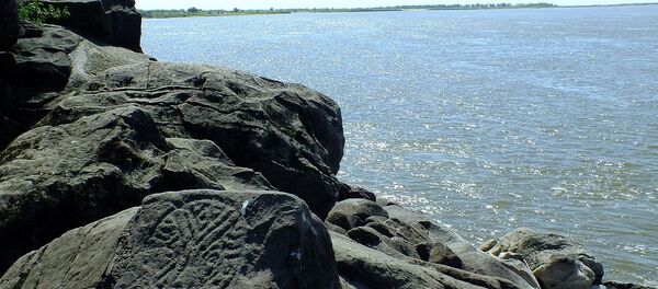 萨卡奇阿梁岩画 - 俄罗斯卫星通讯社