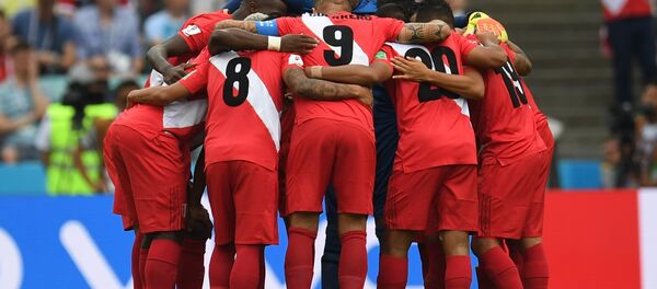 2018年世界杯第三轮小组赛 秘鲁队战胜澳大利亚队 - 俄罗斯卫星通讯社